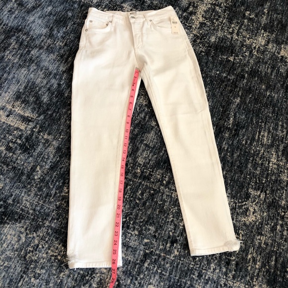 HP! Anthro Agolde High-Rise Slim Straight Jeans NWT - Picture 6 of 7